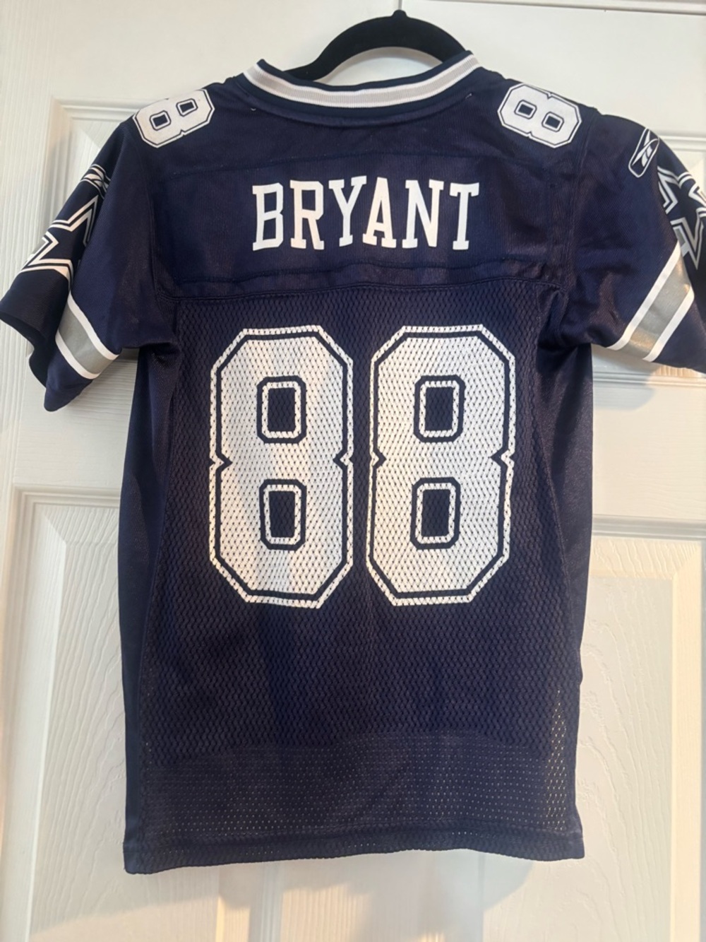 Kids Cowboys NFL #88 Navy Football Jersey - Youth Small (8) - Picture 3 of 3
